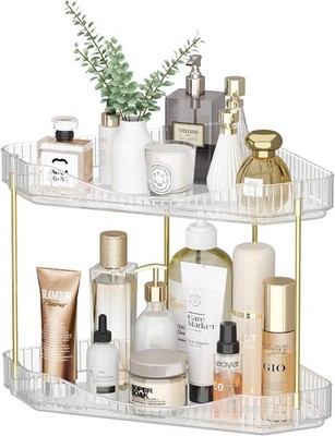 Lifewit Make Up Organizer, Schminktisch Organizer, Stabil Eck-Mehrzweck-Regal