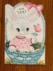 vtg EASTER cards BUZZA Hallmark NORCROSS Gibson children's greeting lot 1960s — photo 5