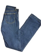 Jeans Playboy vintage donna taglia 3 blu denim strass coniglietto made in USA Y2K