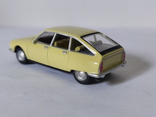Norev 3 Pulgadas 1/64. Citroën Gs 1970 Amarillo. Nuevo En Caja. - Imagen 3 de 7