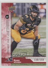 2018 Upper Deck CFL Red 130/150 Ryan Bomben #198 o2y