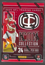 2025 PANINI AUTHENTICALLY MAHOMES ICON COLLECTION FACTORY SEALED BLASTER BOX