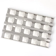 S23218-32Y Briquette Tray for Delta Grill Parts, 3 Pack Radiant Tray Ceramic ...
