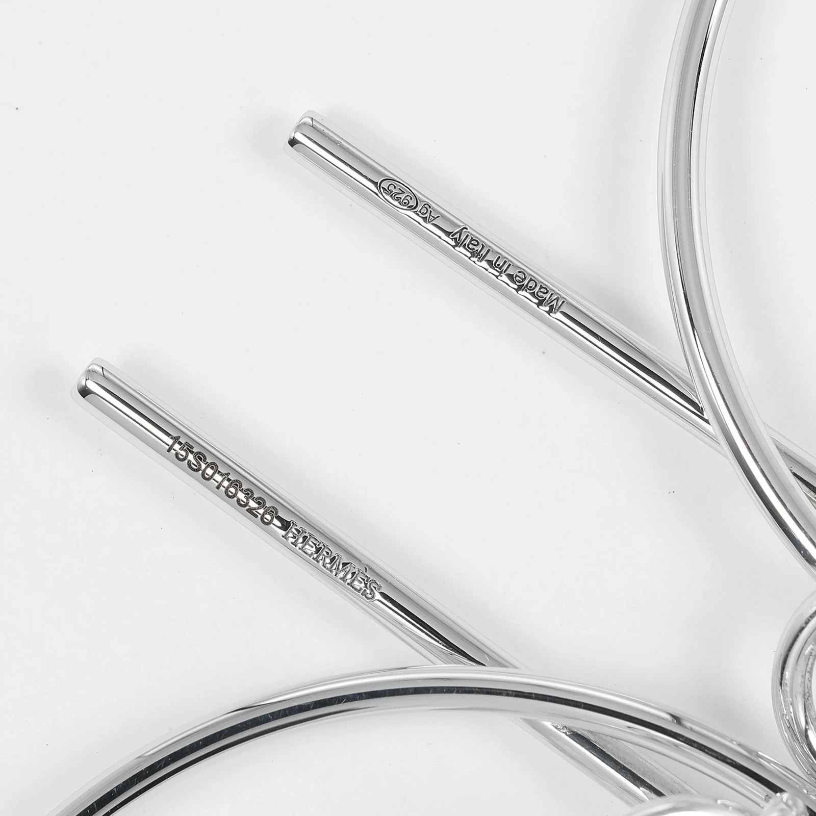 Hermes Hermès Echappé Loop Earrings, Medium Size,… - image 4