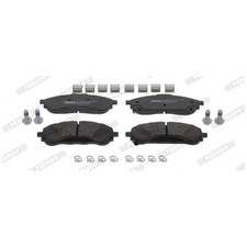 Satz Bremsbeläge Bremsklötze hinten für Ford Ranger TKE id89428