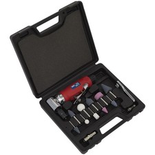 Sealey Air Die Grinder 90° Angle Kit 15pc