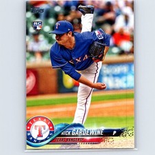 2018 Topps Update Series - Nick Gardewine #US188 (RC) - Texas Rangers