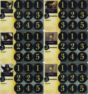 WizKids Pirates Fire & Steel #117 Musketeer (Cursed) crew +5 new musketeers