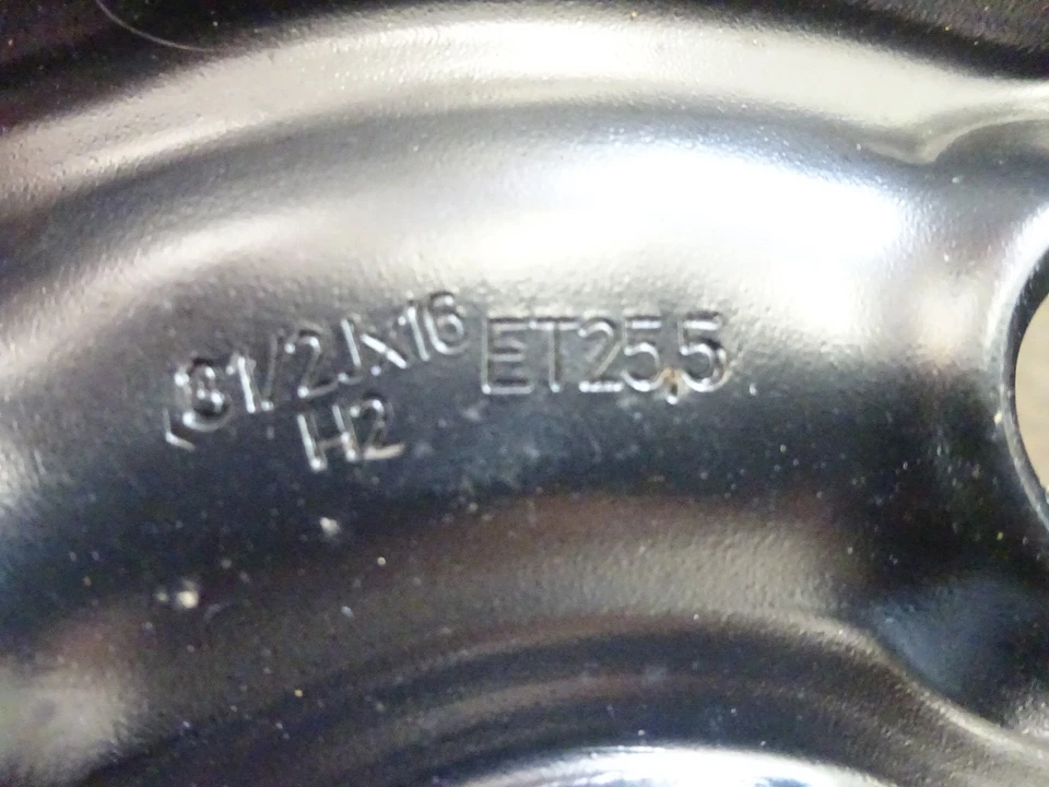 Reserverad Notrad VW Golf 5 T125/70/R16 3 1/2Jx16H2 ET55 1K0601027F - Bild 4 von 4