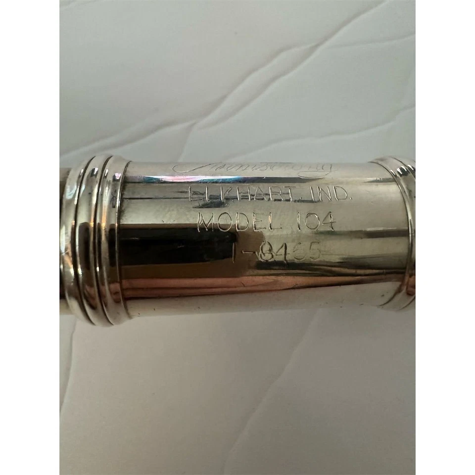 Vintage Armstrong Flute with Case Silver Closed Hole Beginner - Image 2 of 4