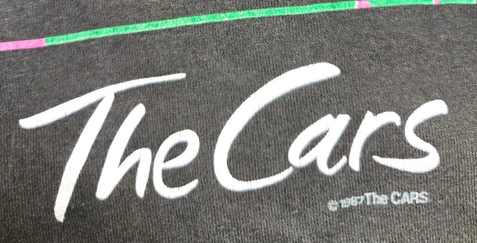 THE CARS lot~'87 DOOR TO DOOR  Tour~2-Sided Graphics Rock Concert T~M+album+more - Image 4 of 4