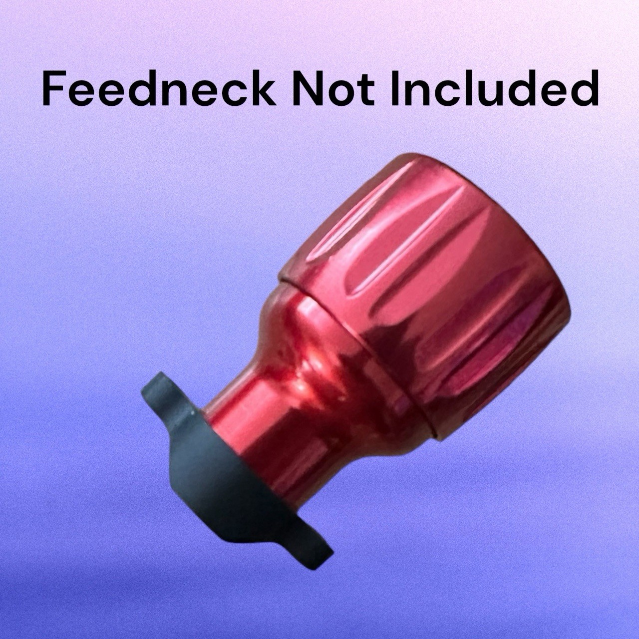 Check It Spyder Tabbed With Holes Feedneck Adapter Impulse ION Threads Black