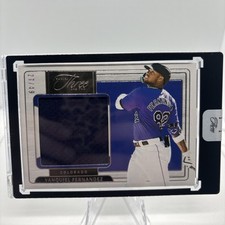 2024 Panini Three And Two Yanquiel Fernandez Patch /49