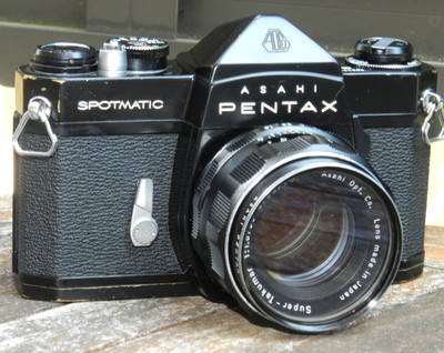 DDP US Pentax Spotmatic SP Black Super Takumar 55mm F/1.8 [Works Exc+5] JAPAN*