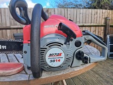 Mitox 3814 Petrol Chainsaw, With 14 Inch Oragon Bar & Chain.