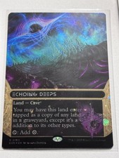 Echoing Deeps 0103 Borderless Galaxy Foil Edge of Eternities Foil #103