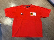 Marlboro Ferrari F1 Team Issue T-Shirt XXL Tommy Hilfiger Late 1990s Very Rare
