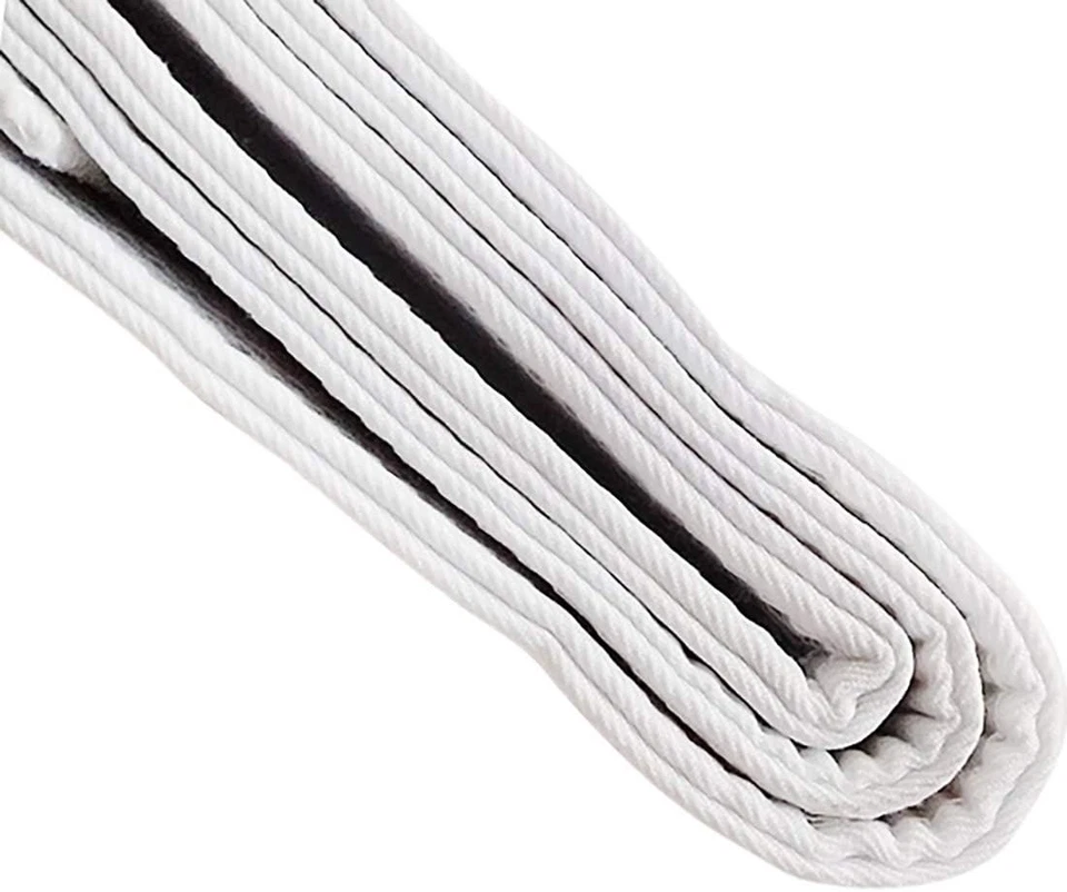 GRANDE Cinturón Artes Marciales BLANCO Taekwondo Karate Uniforme Clasificación Principiante Adulto Foto 3 de 4