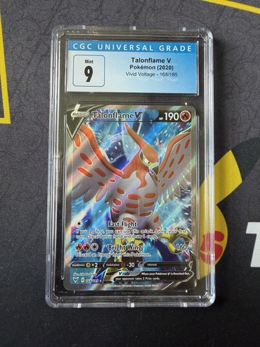 Talonflame V graded CGC 9 for sale on eBay
