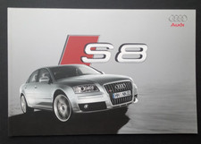 Audi S8 UK sales brochure. 2006. Superb condition. 44 pages.