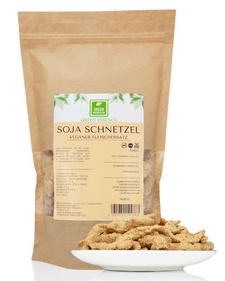 Sojaschnetzel 500g Alternative zu Fleisch  vegan - Soja geschnetzeltes 