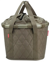 Klickfix Reisenthel Bikebasket Rhombus Olive - Fahrradkorb