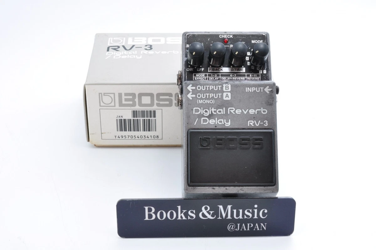 BOSS RV-3 Digital Reverb / Delay エフェクター Boss RV-3 Digital Reverb/Delay – Chicago Music Exchange