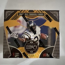 2021 Panini Legacy Football Factory SEALED Hobby Box