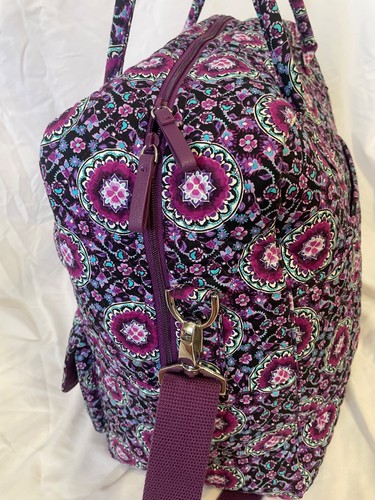 NWT Vera Bradley Retired Lilac Medallion Grand Cargo Travel Bag - Picture 9 of 18