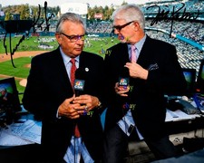 Duane Kuiper And Mike Krukow Signed Autographed 8x10 photo Reprint