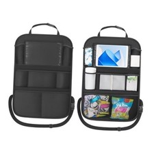 Car Backseat Organizer with 10'' Tablet Holder, Oxford Fabric Auto Seat 2PCS