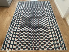 Cynthia Rowley Lamella Jade Tufted Rug Thick 185x275 RRP £499 Washable Ruggable