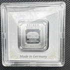 Geiger Edelmetalle 2x 10g Silver Bars 999 Schloss Güldengossa 20g Total