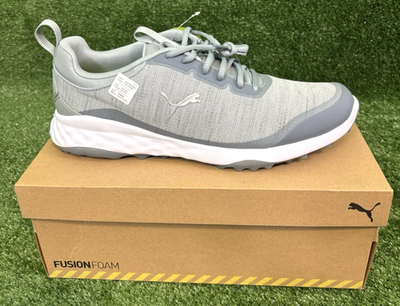 PUMA Fusion Pro Men's Golf Shoes Grey Puma Silver Size 12.5 NEW | eBay