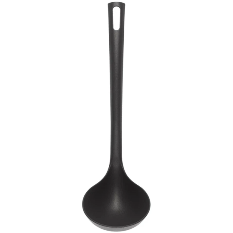 Chef Aid Nylon Suppenkelle Servierlöffel BPA-Frei, Spülmaschinenfest Schwarz Neu - Bild 3 von 4