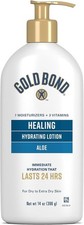 Gold Bond Ultimate Healing Skin Therapy Lotion with Aloe, 14 oz., Non-Greasy & H