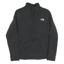 THE NORTH FACE Womens Black Classic Jacket M Polyester Blend Zip Outdoor Casual