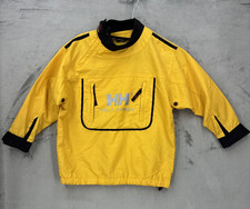 Helly Hansen Jacket Anorak Youth 8 Years Old Yellow Rain Windbreaker