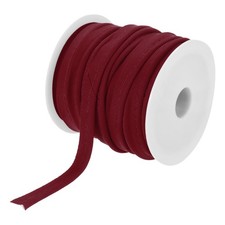 Piping Cord Trim 20 Yards 1/2 Inch Piping Tape for Sewing DIY Wine Red