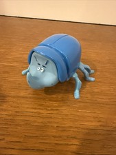 DISNEY PIXAR BUGS LIFE BLUE BEETLE MCDONALDS HAPPY MEAL WIND UP PLASTIC TOY