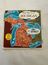 Vintage View Master - Guided Picture Tour of Michigan - 3 Disc Set A580