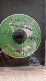Pebble Beach Golf Links Sega Saturn Authentic Disc and Case, NO MANUAL