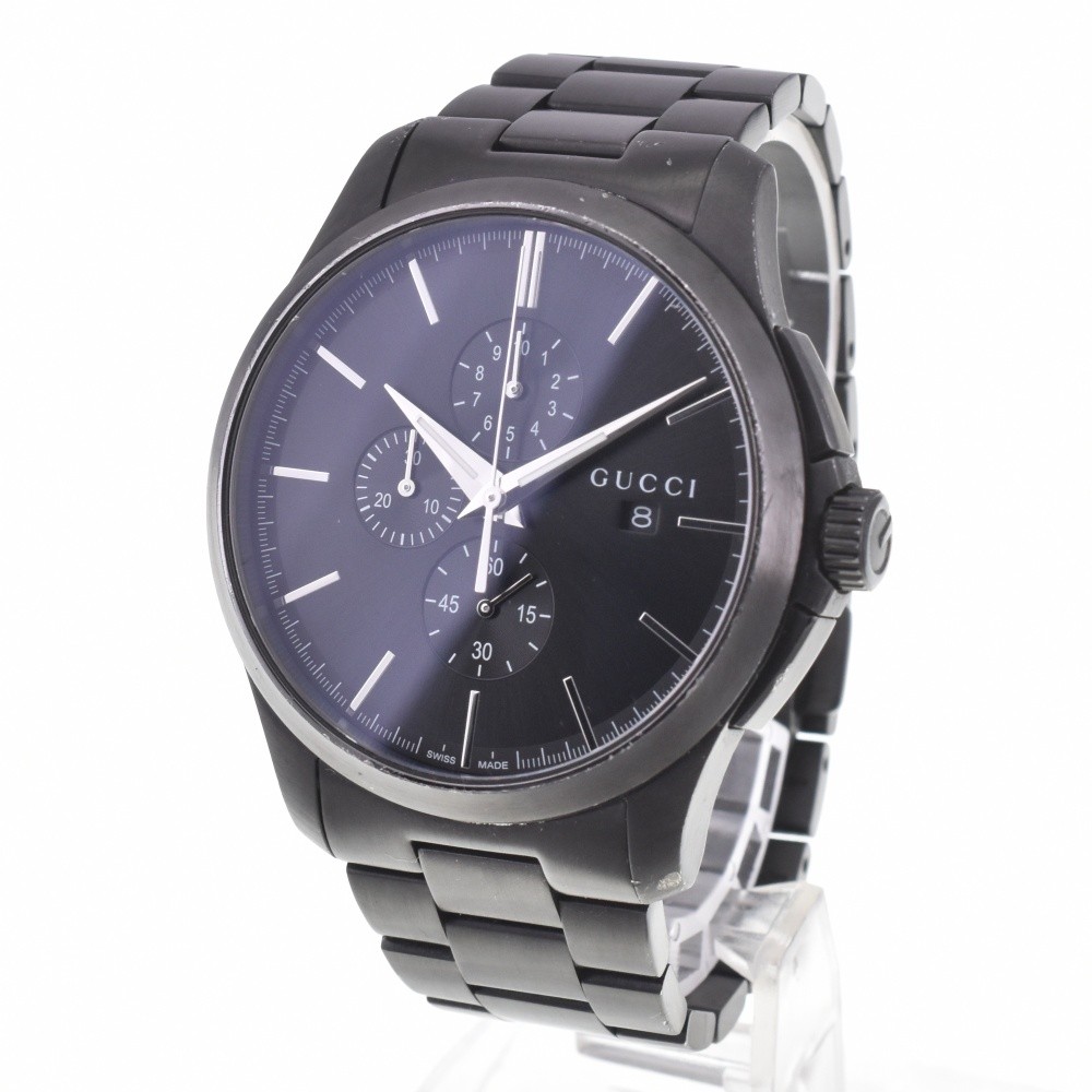 discount GUCCI G timeless 126.2/YA126274 Chronograph Date Men's Watch L#143024 thumbnail 2