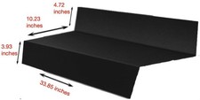 6 Pack Temporary Protective Stair Tread Covers For Construction Renovation BLACK