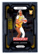 Rickea Jackson 2024 Panini Prizm Monopoly WNBA RC #63 Los Angeles Sparks