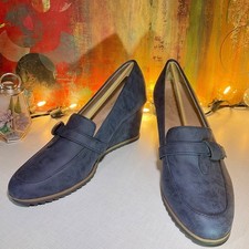 SOUL Naturalizer Loafer Wedge, 9 Wide US