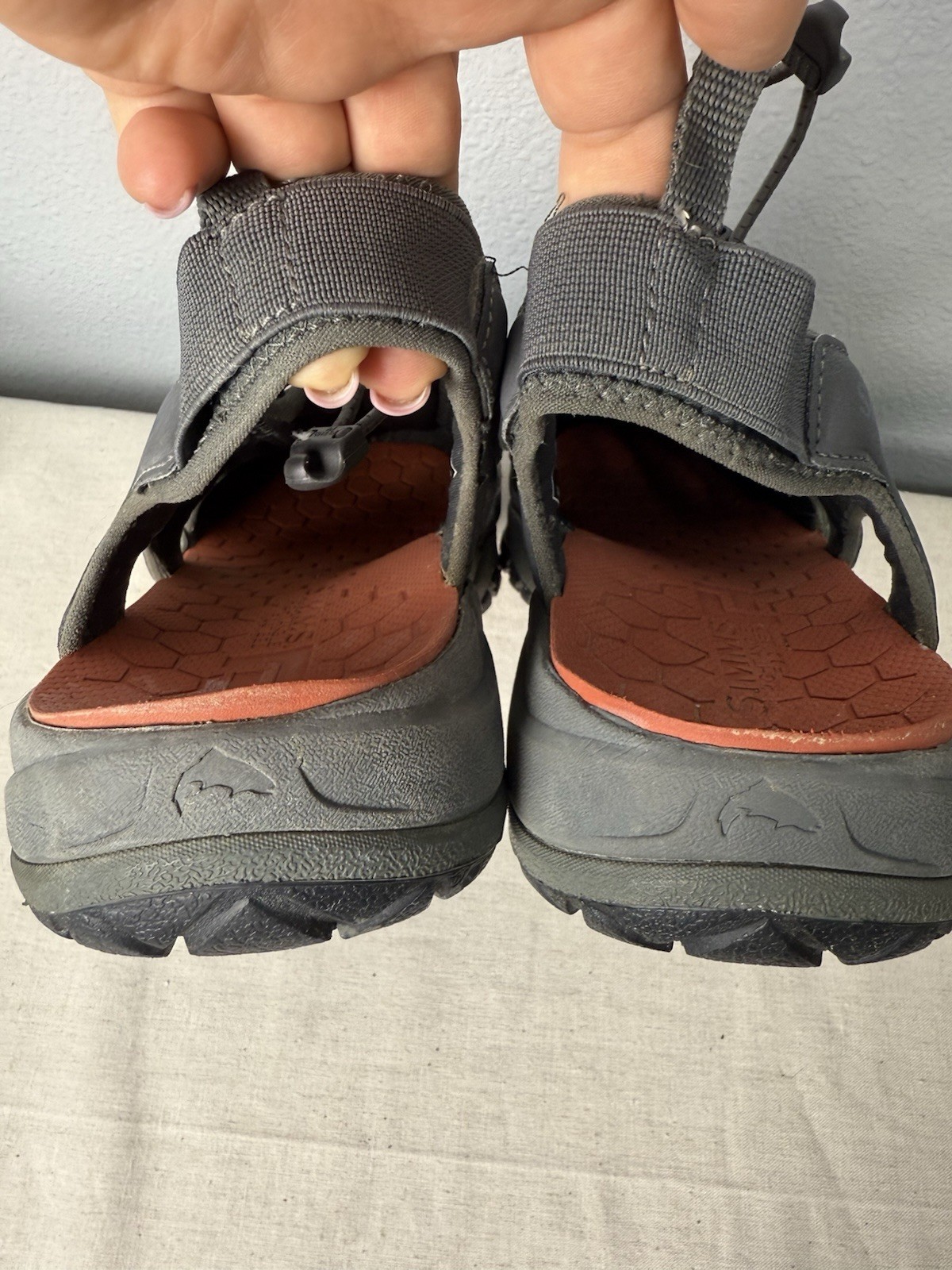 SAOLA SIMMS RipRap Uomo 12 Grigio Scarpe da Pesca a Mosca Waders Suole in Feltro Sandali