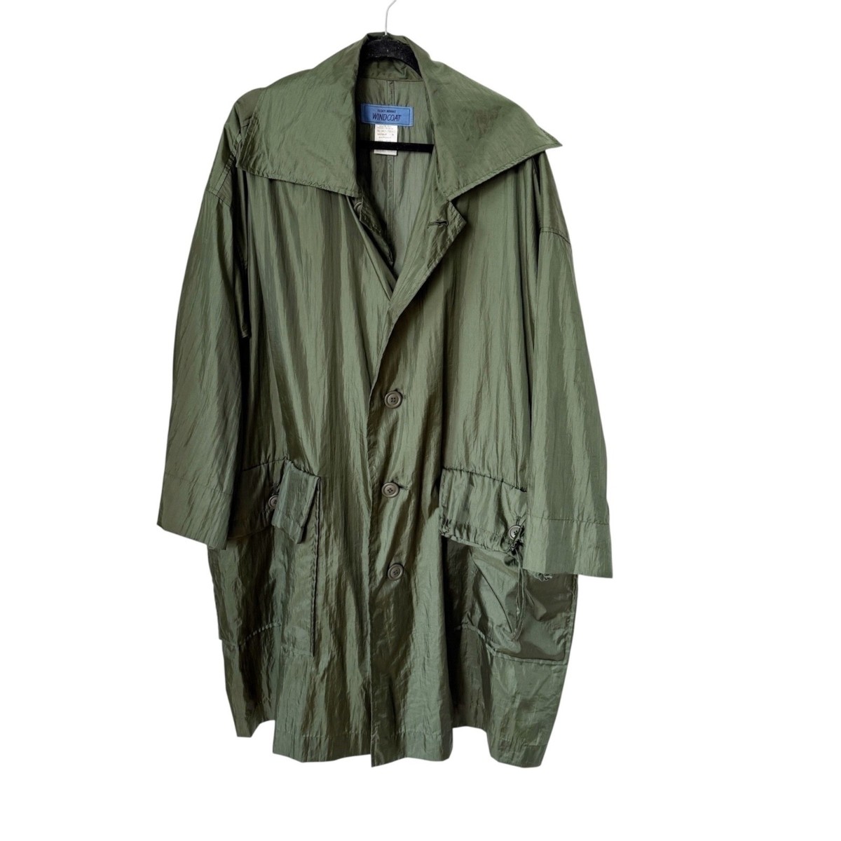 WINDCOAT ポリエステル ナイロン コート ISSEY MIYAKE Windcoat Vintage Nylon Coat Men's S made in Japan