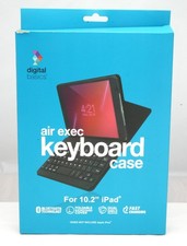 Air Exec Combo Keyboard Folio Case Complete For iPad 10.2" By Digital basic. NEW