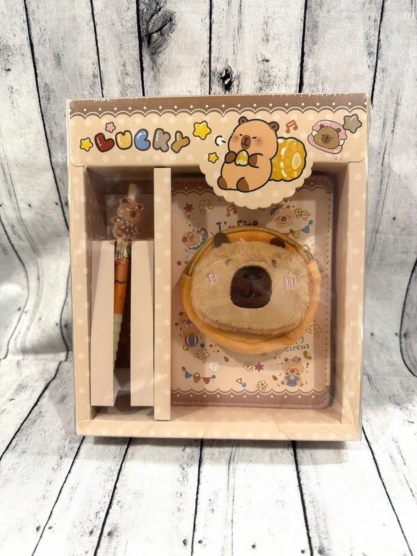 Capybara Journal Gift Set